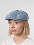 Кепка STETSON арт. 6841161 HATTERAS DENIM STETSON BARISTA (голубой)